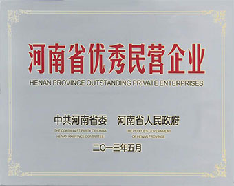 河南省優秀民營企業
